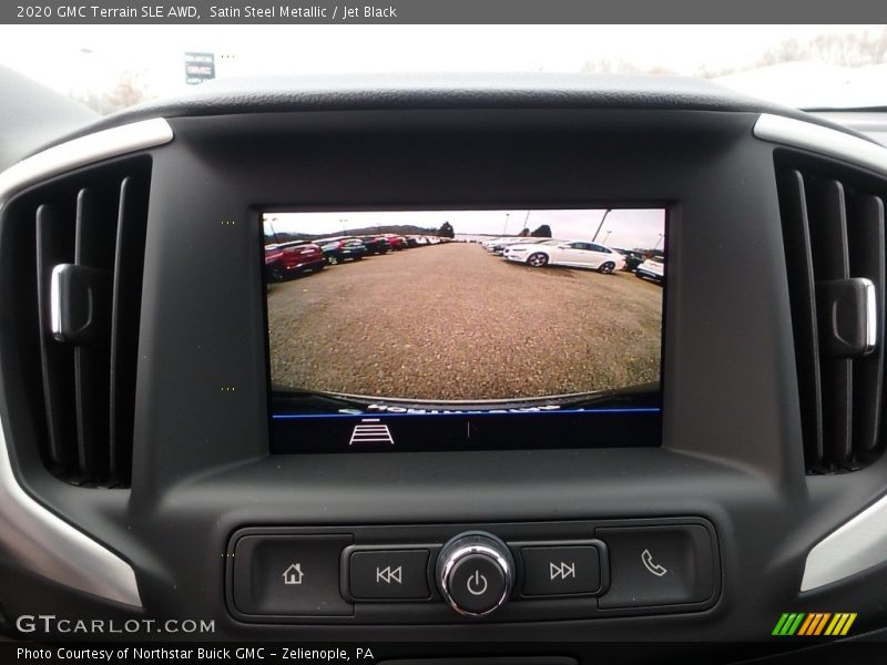 Satin Steel Metallic / Jet Black 2020 GMC Terrain SLE AWD