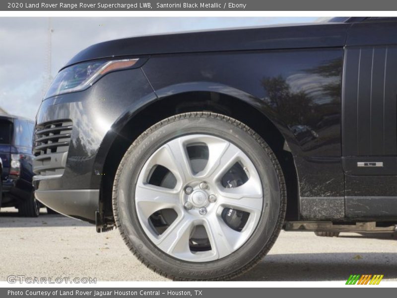 Santorini Black Metallic / Ebony 2020 Land Rover Range Rover Supercharged LWB