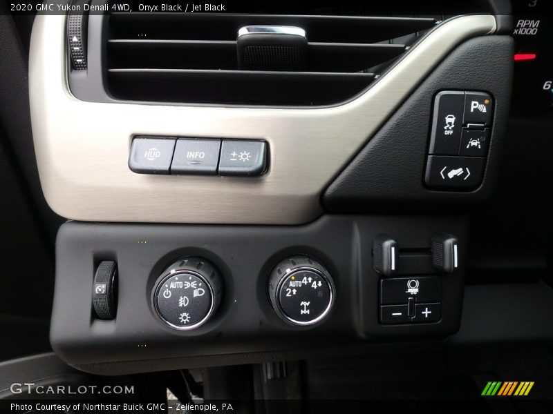 Controls of 2020 Yukon Denali 4WD