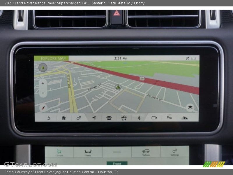 Santorini Black Metallic / Ebony 2020 Land Rover Range Rover Supercharged LWB