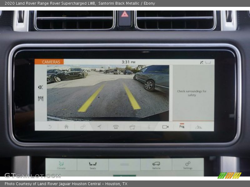 Santorini Black Metallic / Ebony 2020 Land Rover Range Rover Supercharged LWB