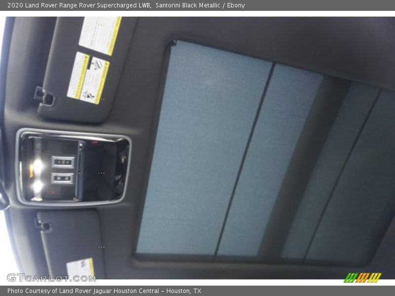 Santorini Black Metallic / Ebony 2020 Land Rover Range Rover Supercharged LWB