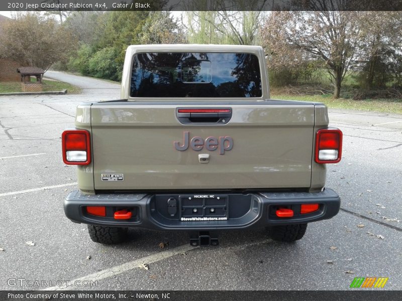 Gator / Black 2020 Jeep Gladiator Rubicon 4x4