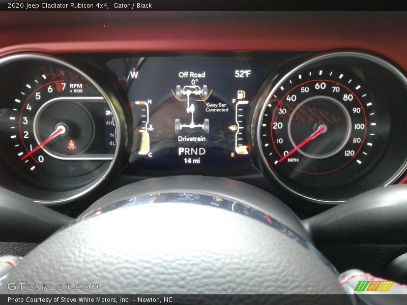  2020 Gladiator Rubicon 4x4 Rubicon 4x4 Gauges