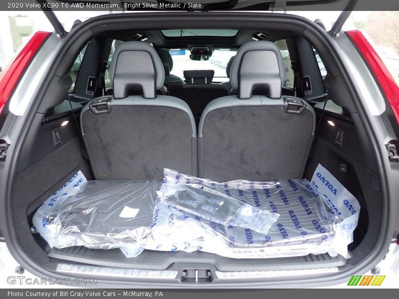 Bright Silver Metallic / Slate 2020 Volvo XC90 T6 AWD Momentum