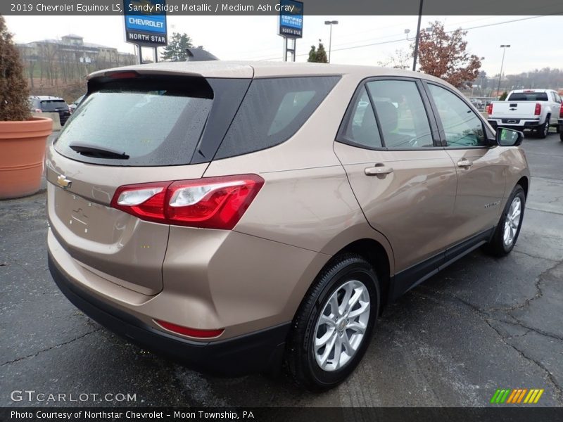 Sandy Ridge Metallic / Medium Ash Gray 2019 Chevrolet Equinox LS