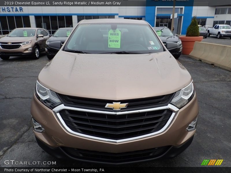 Sandy Ridge Metallic / Medium Ash Gray 2019 Chevrolet Equinox LS