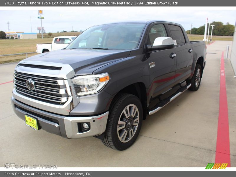 Magnetic Gray Metallic / 1794 Edition Brown/Black 2020 Toyota Tundra 1794 Edition CrewMax 4x4