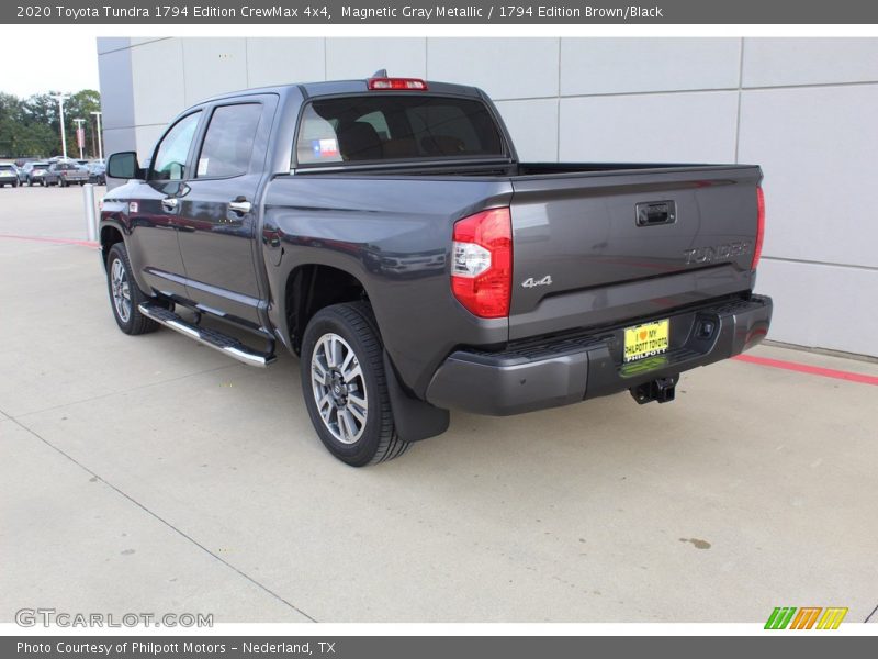 Magnetic Gray Metallic / 1794 Edition Brown/Black 2020 Toyota Tundra 1794 Edition CrewMax 4x4