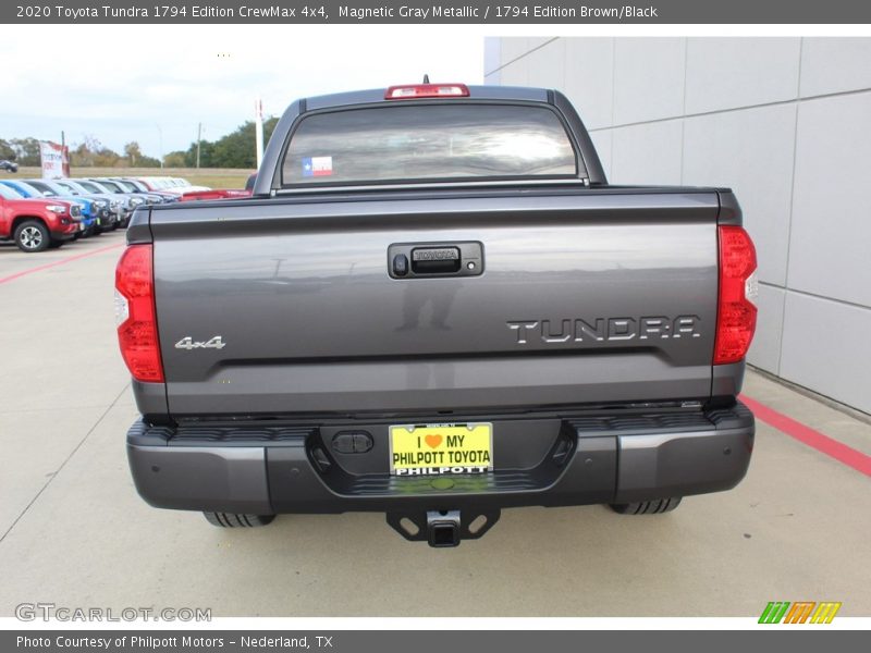 Magnetic Gray Metallic / 1794 Edition Brown/Black 2020 Toyota Tundra 1794 Edition CrewMax 4x4