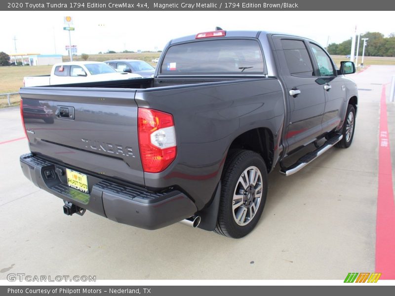 Magnetic Gray Metallic / 1794 Edition Brown/Black 2020 Toyota Tundra 1794 Edition CrewMax 4x4