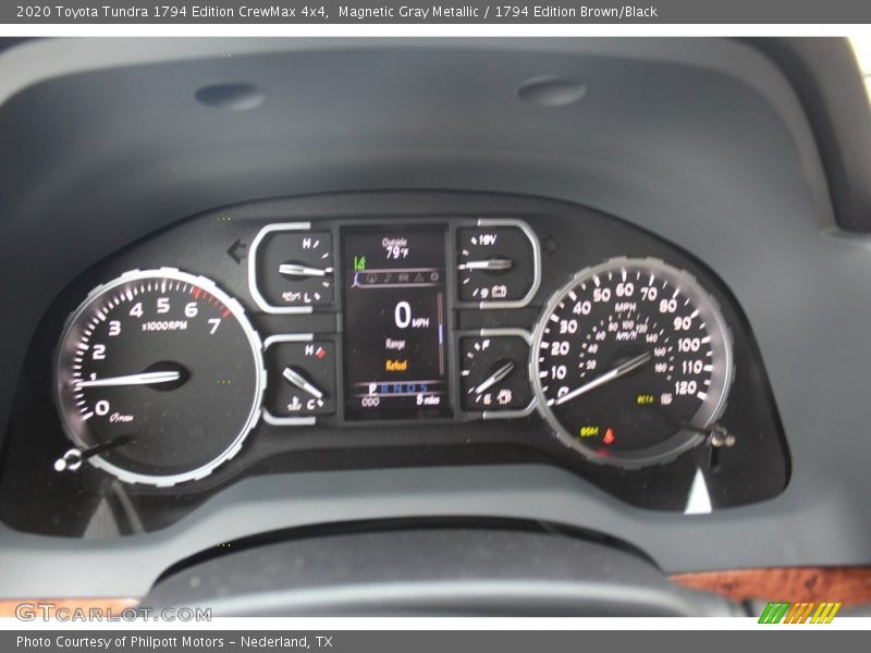  2020 Tundra 1794 Edition CrewMax 4x4 1794 Edition CrewMax 4x4 Gauges