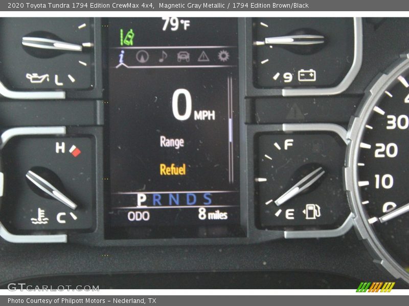  2020 Tundra 1794 Edition CrewMax 4x4 1794 Edition CrewMax 4x4 Gauges