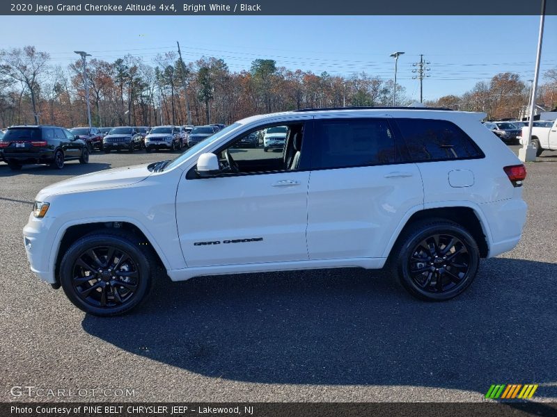 Bright White / Black 2020 Jeep Grand Cherokee Altitude 4x4