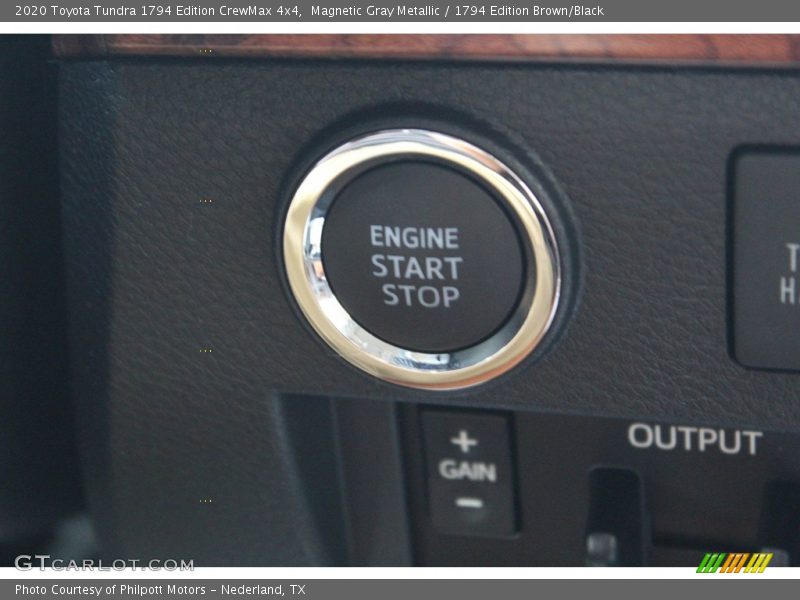 Magnetic Gray Metallic / 1794 Edition Brown/Black 2020 Toyota Tundra 1794 Edition CrewMax 4x4