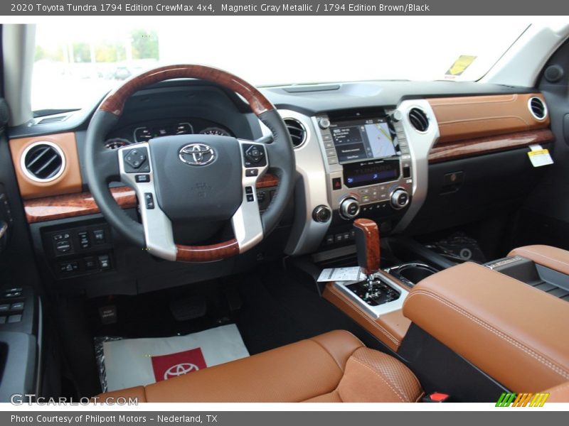  2020 Tundra 1794 Edition CrewMax 4x4 1794 Edition Brown/Black Interior