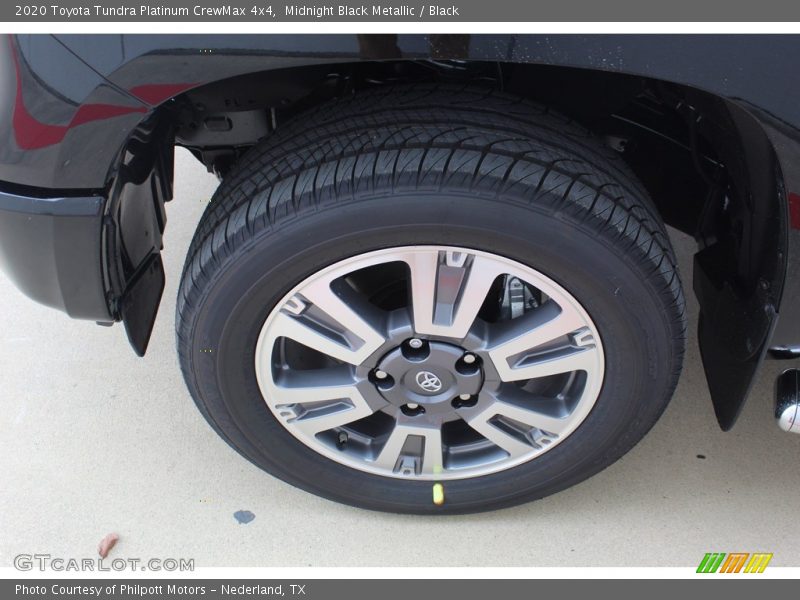Midnight Black Metallic / Black 2020 Toyota Tundra Platinum CrewMax 4x4