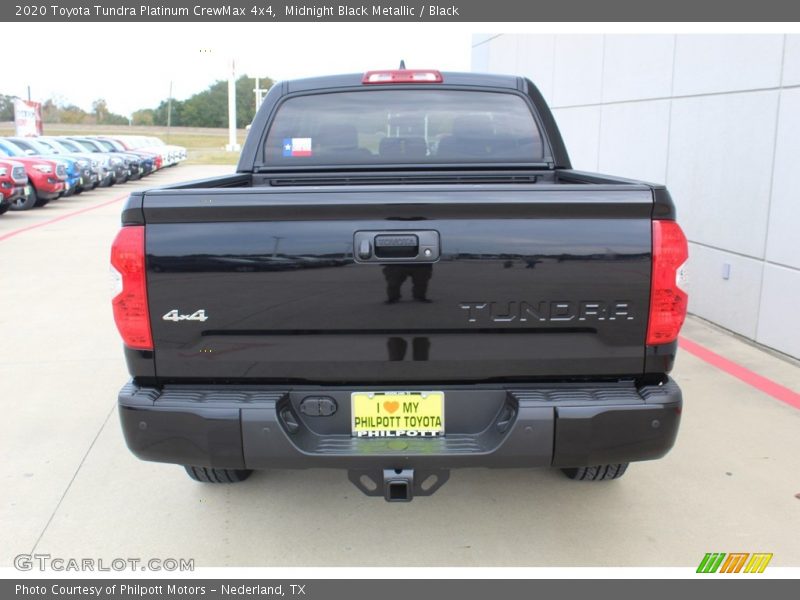 Midnight Black Metallic / Black 2020 Toyota Tundra Platinum CrewMax 4x4