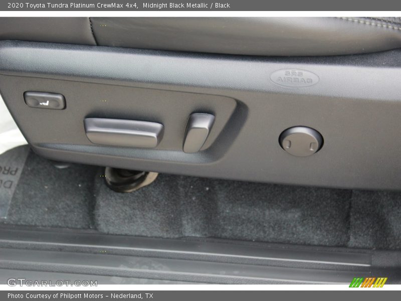 Midnight Black Metallic / Black 2020 Toyota Tundra Platinum CrewMax 4x4