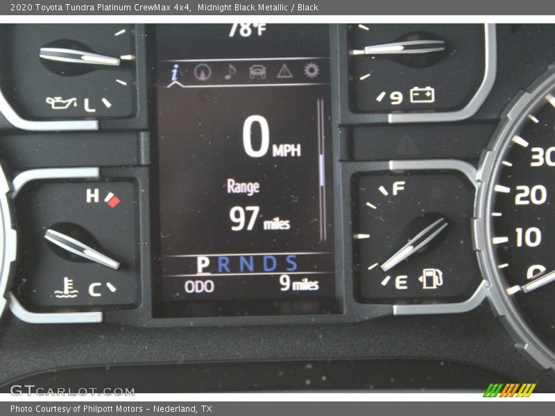  2020 Tundra Platinum CrewMax 4x4 Platinum CrewMax 4x4 Gauges