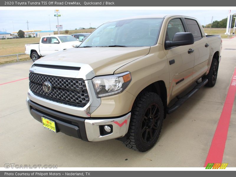 Quicksand / Black 2020 Toyota Tundra TSS Off Road CrewMax