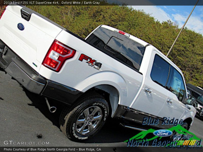 Oxford White / Earth Gray 2019 Ford F150 XLT SuperCrew 4x4