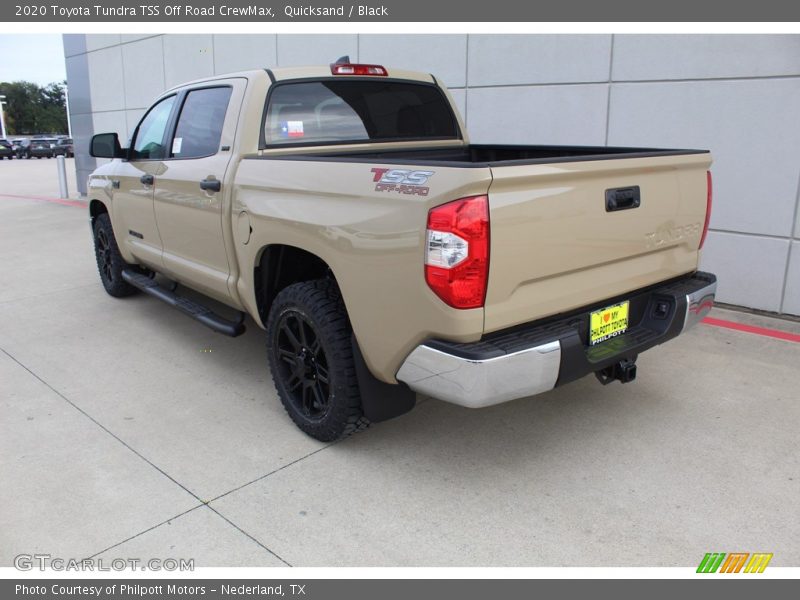 Quicksand / Black 2020 Toyota Tundra TSS Off Road CrewMax