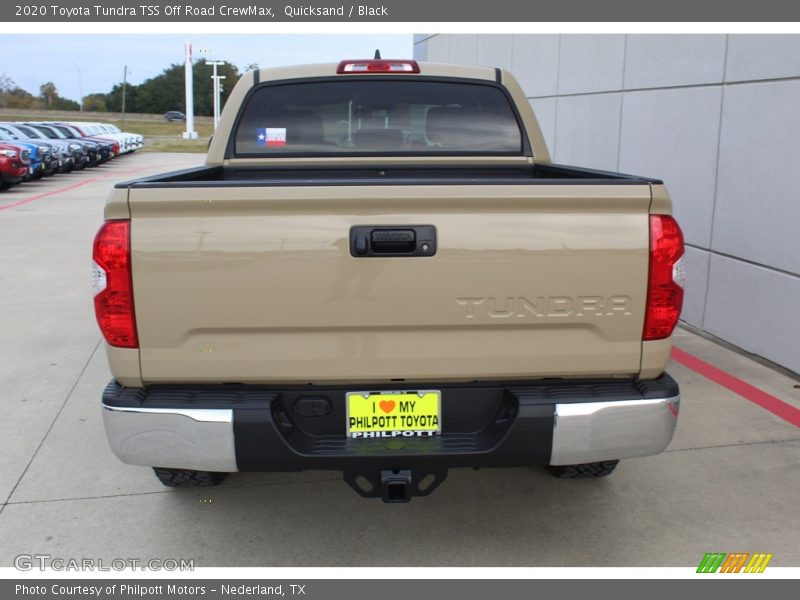 Quicksand / Black 2020 Toyota Tundra TSS Off Road CrewMax