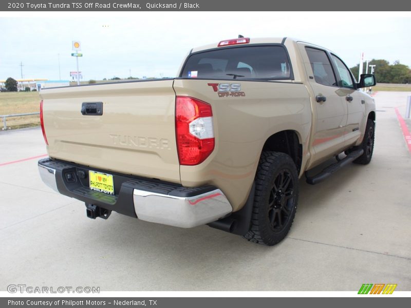 Quicksand / Black 2020 Toyota Tundra TSS Off Road CrewMax
