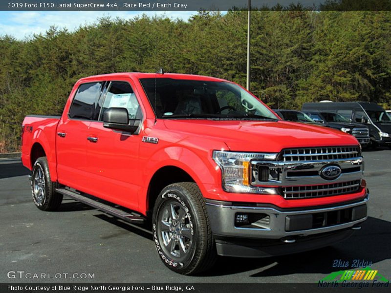 Race Red / Earth Gray 2019 Ford F150 Lariat SuperCrew 4x4