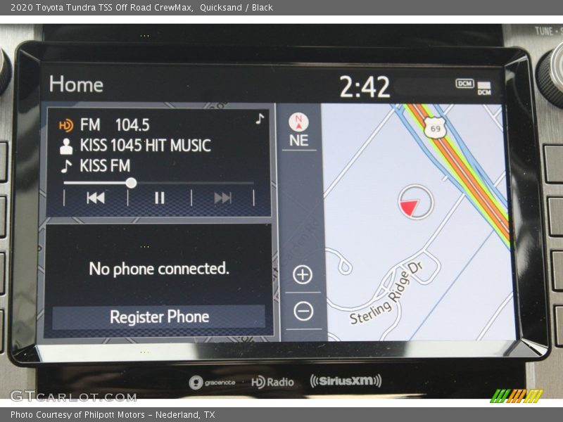 Quicksand / Black 2020 Toyota Tundra TSS Off Road CrewMax