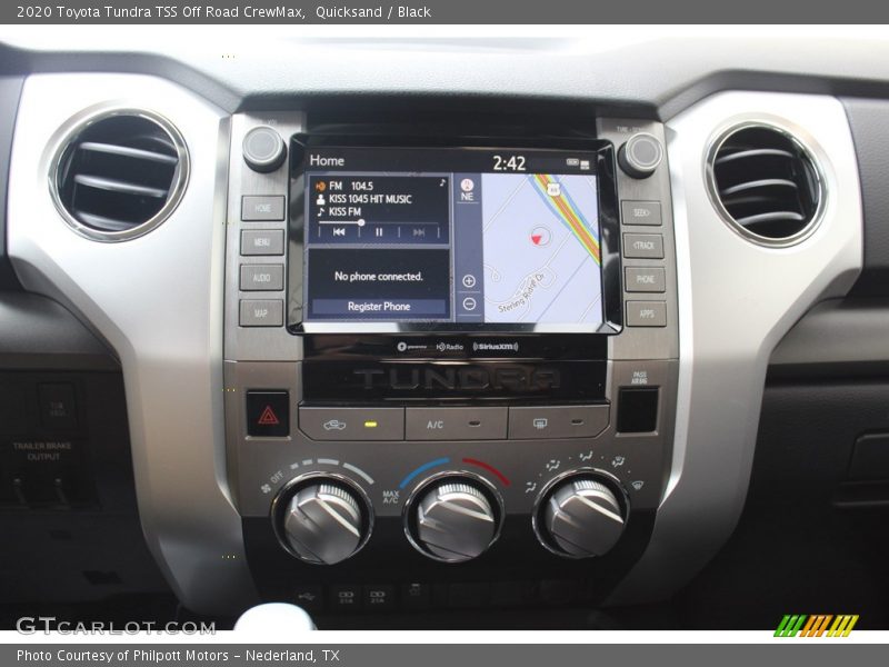 Quicksand / Black 2020 Toyota Tundra TSS Off Road CrewMax