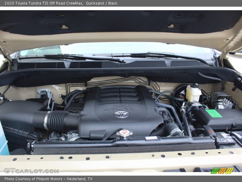 Quicksand / Black 2020 Toyota Tundra TSS Off Road CrewMax