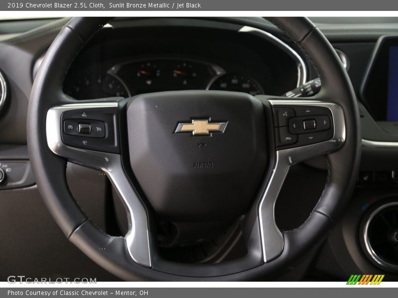 Sunlit Bronze Metallic / Jet Black 2019 Chevrolet Blazer 2.5L Cloth