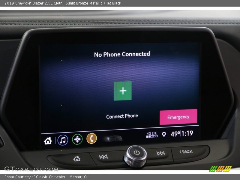 Sunlit Bronze Metallic / Jet Black 2019 Chevrolet Blazer 2.5L Cloth