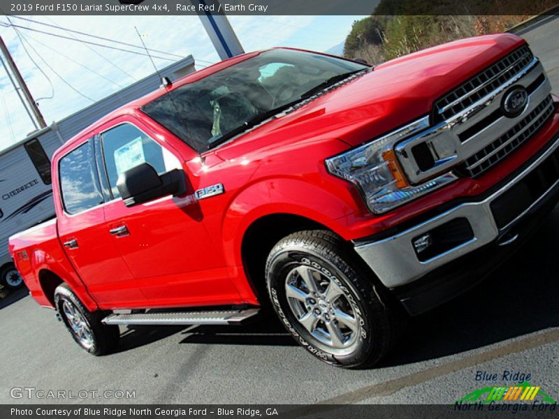 Race Red / Earth Gray 2019 Ford F150 Lariat SuperCrew 4x4