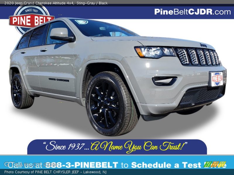 Sting-Gray / Black 2020 Jeep Grand Cherokee Altitude 4x4