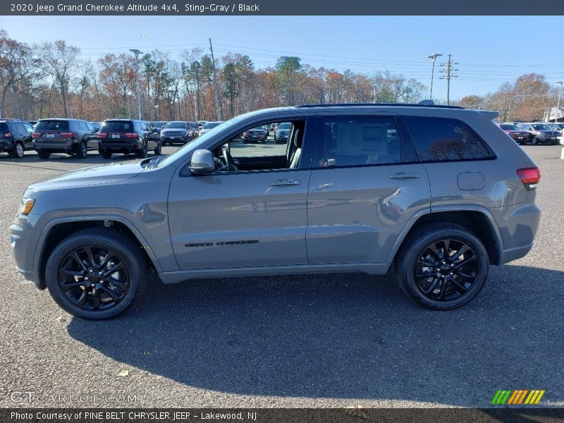 Sting-Gray / Black 2020 Jeep Grand Cherokee Altitude 4x4