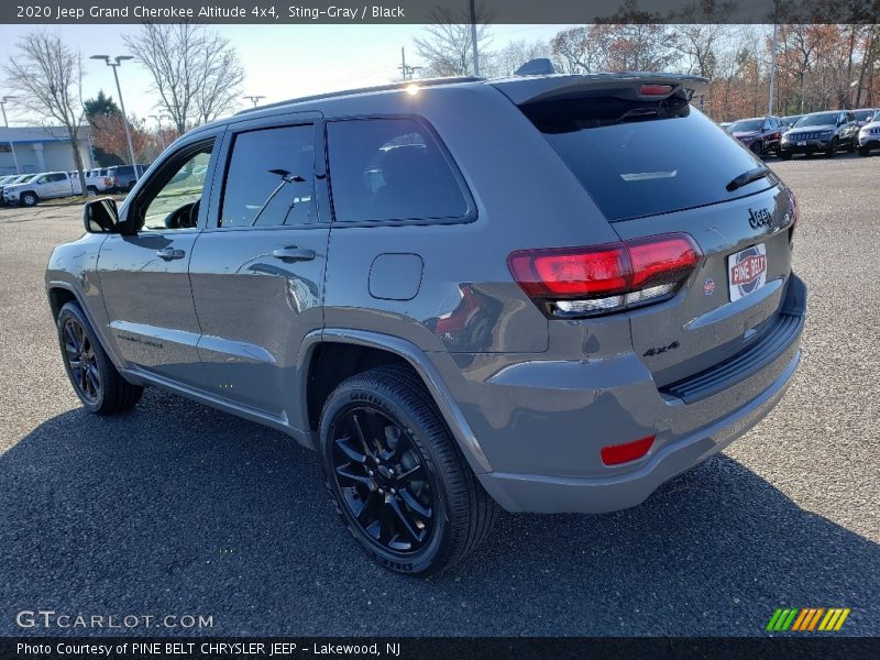 Sting-Gray / Black 2020 Jeep Grand Cherokee Altitude 4x4