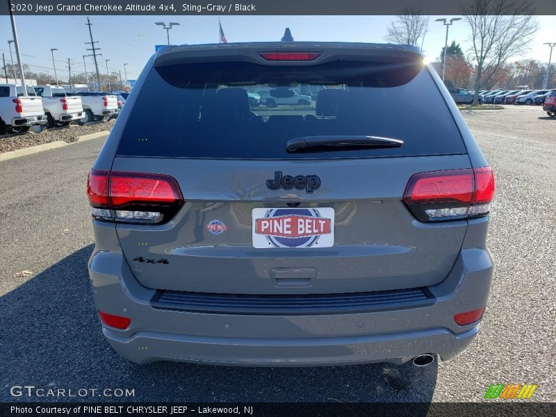 Sting-Gray / Black 2020 Jeep Grand Cherokee Altitude 4x4
