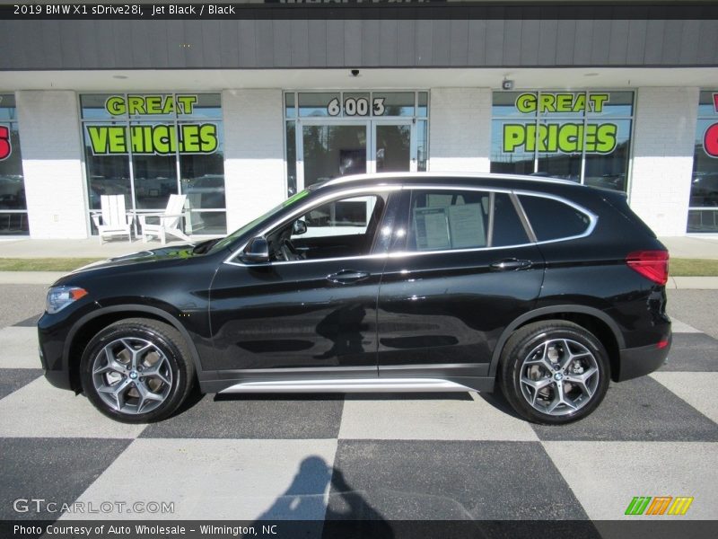 Jet Black / Black 2019 BMW X1 sDrive28i