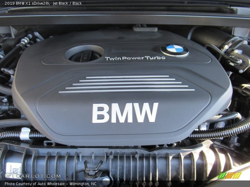Jet Black / Black 2019 BMW X1 sDrive28i