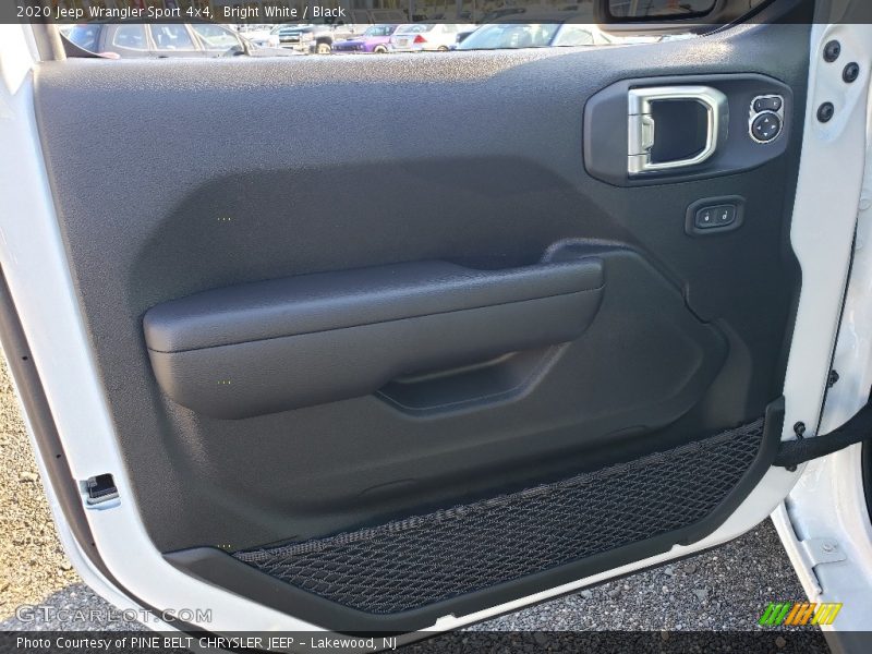 Bright White / Black 2020 Jeep Wrangler Sport 4x4