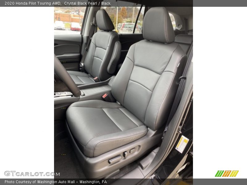 Crystal Black Pearl / Black 2020 Honda Pilot Touring AWD