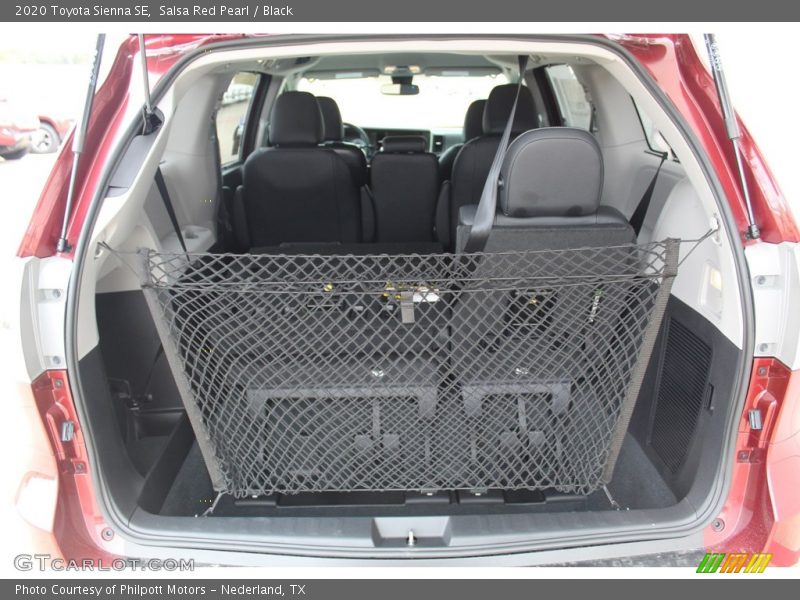 Salsa Red Pearl / Black 2020 Toyota Sienna SE