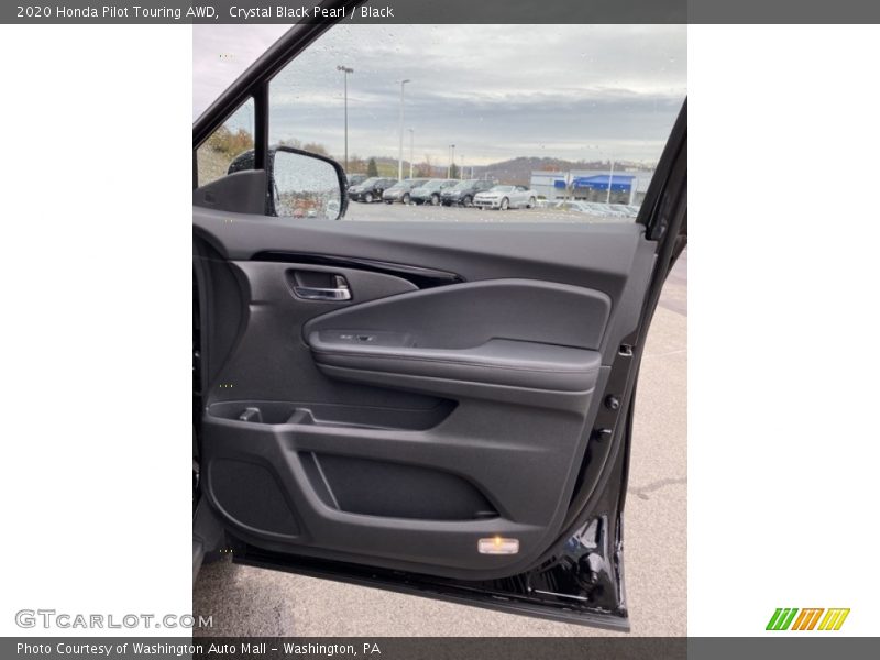 Crystal Black Pearl / Black 2020 Honda Pilot Touring AWD