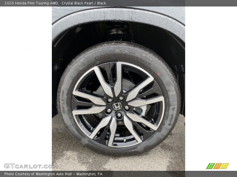 Crystal Black Pearl / Black 2020 Honda Pilot Touring AWD