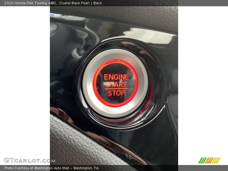 Crystal Black Pearl / Black 2020 Honda Pilot Touring AWD