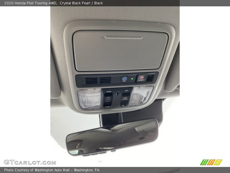 Crystal Black Pearl / Black 2020 Honda Pilot Touring AWD