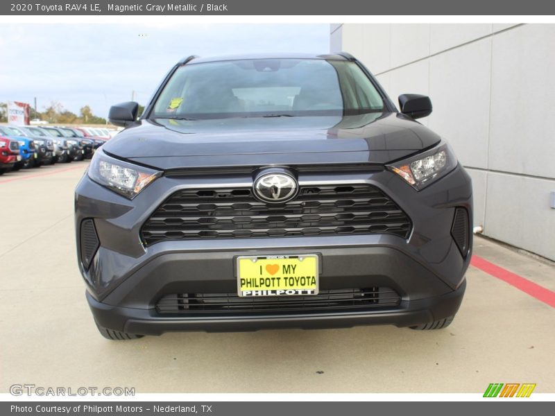 Magnetic Gray Metallic / Black 2020 Toyota RAV4 LE